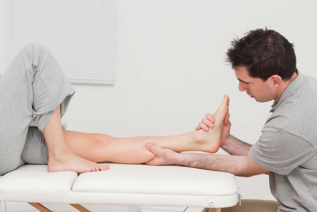 treating feet and ankles