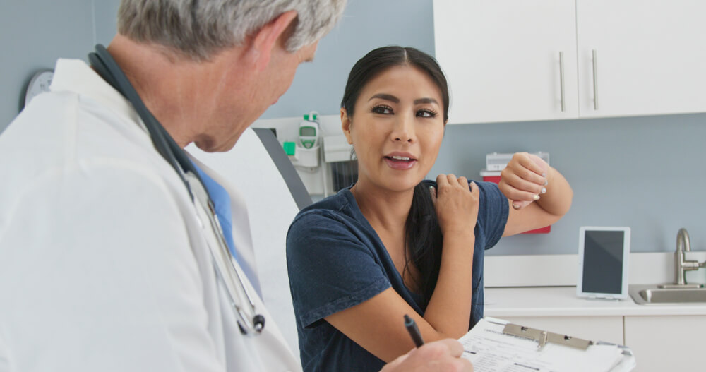 three steps to shoulder pain treatment