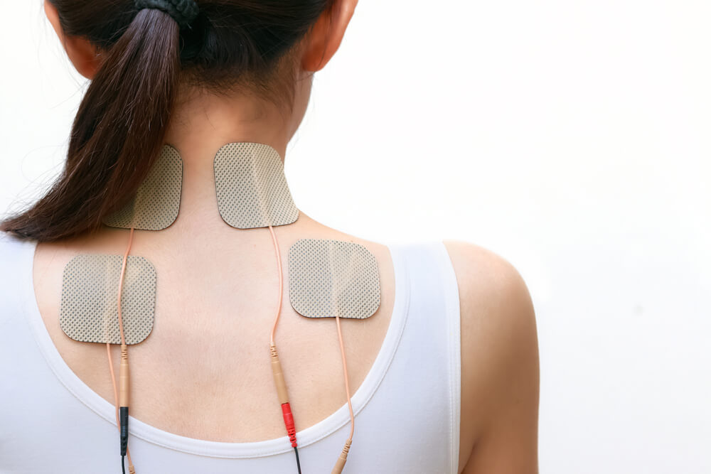 What is electrical stimulation in physical therapy?