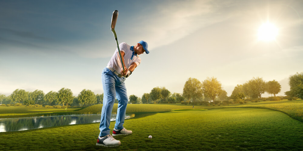 Two causes of shoulder pain from playing golf
