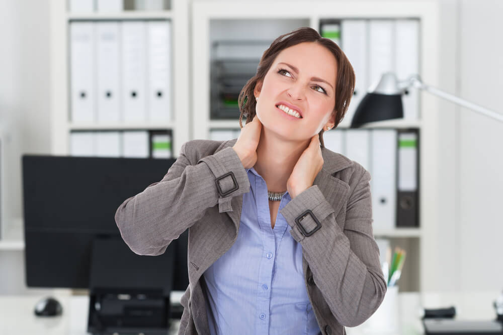 Why do I have neck pain when looking up?