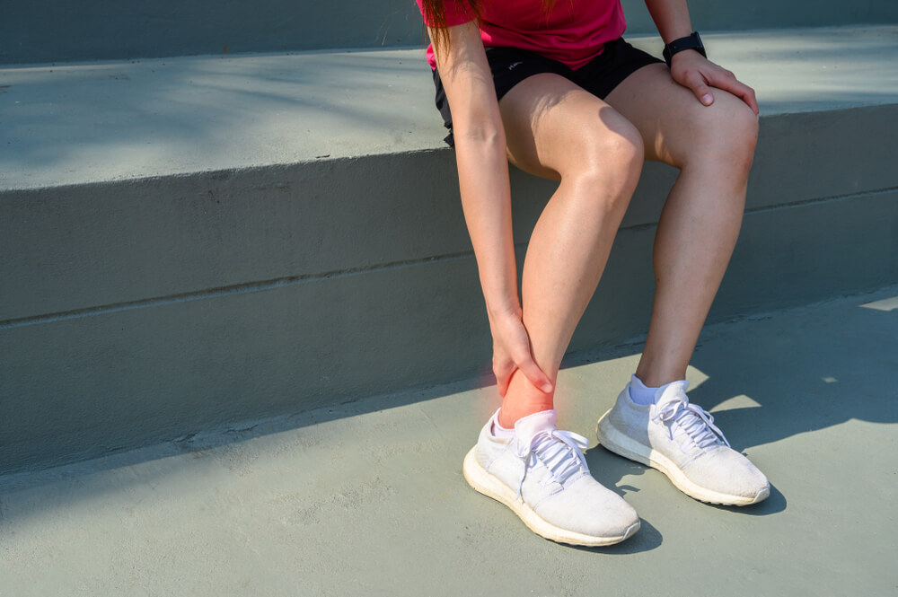 What commonly causes pain in the side of the ankle? shutterstock 1616927470 What commonly causes pain in the side of the ankle?