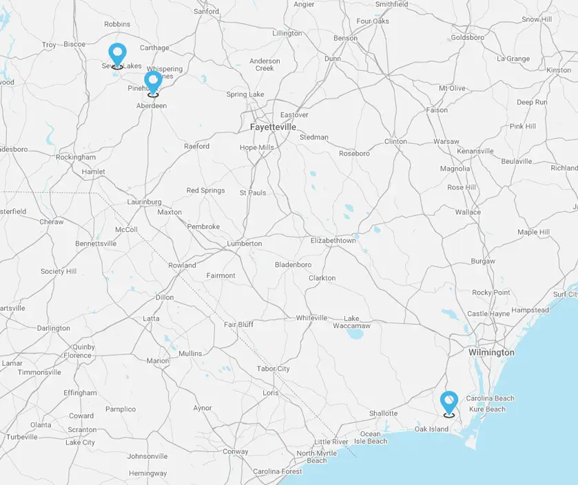 physical therapy in seven lakes, sanford, southport, and southern pines